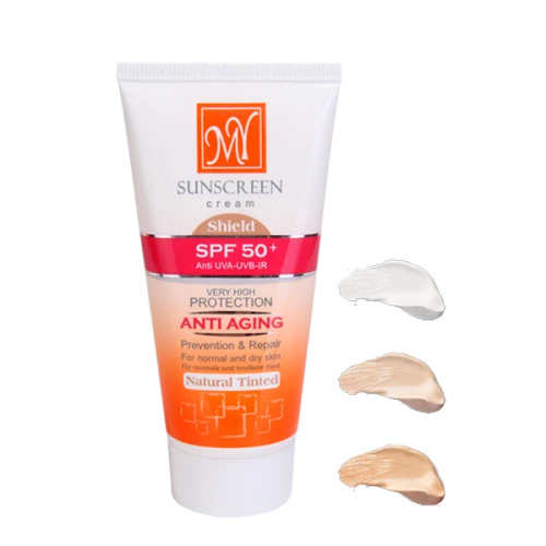 کرم ضد آفتاب SPF50 ضدچروک رنگی مای