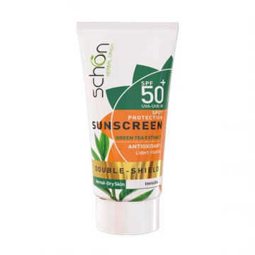 کرم ضد آفتاب دابل شیلد فاقد چربی SPF50 شون 50 میل