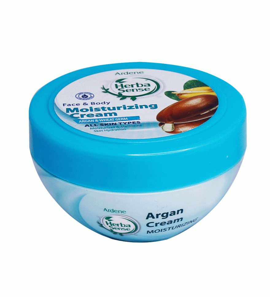 کرم مرطوب کننده دست، صورت و بدن Argan Cream آردن هرباسنس 150 میل