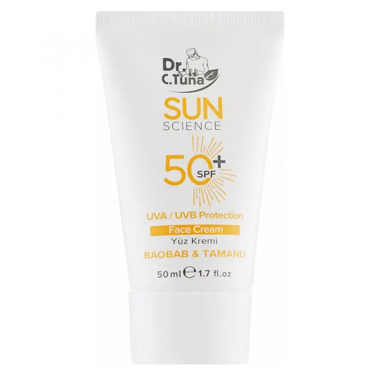 کرم ضد آفتاب SPF50 دکتر سی تونا فارماسی 50 میل