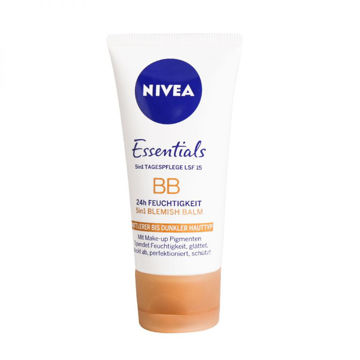 کرم ضد آفتاب و مرطوب کننده Essentials BB Cream رنگی نیوآ 50 میل